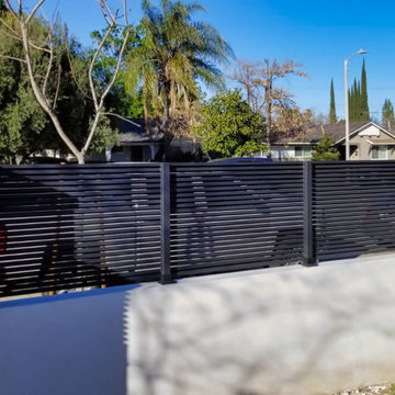 Aluminum Fencing & Entry Gate Installation