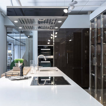 SieMatic S2-L ebony glänzend Classic Ausstellung Stilwerk Hamburg