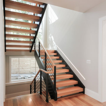 Project #73 | Bold Modern Staircase with Integrated Lighting