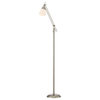 Weimar LED Floor Lamp, Satin Nickel