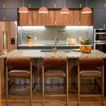 Vibrant Mid Century Modern Home