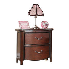 Acme Cecilie Nightstand, Cherry