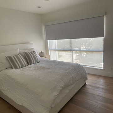 Transform Your Northridge Master Bedroom with Somfy Roller Shades