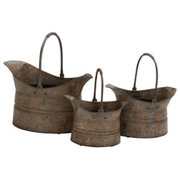 Farmhouse Outdoor Pots And Planters by GwG Outlet