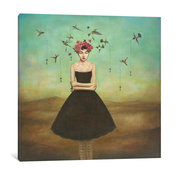 "Fair Trade Frame of Mind Gallery" by Duy Huynh, 18x18x1.5"