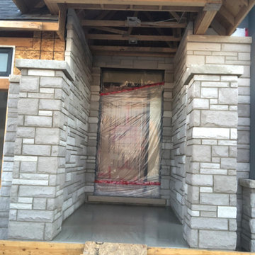 Arriscraft Stone Front Entrance