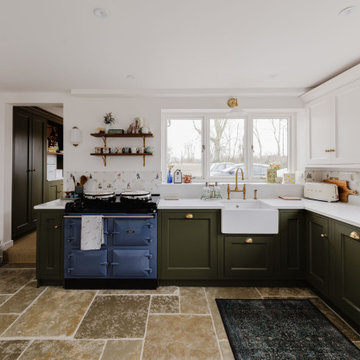 Classic In-Frame Plain Front Beaded Shaker Kitchen