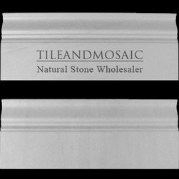 Bianco Dolomiti Marble Italian White Dolomite 3/4" Baseboard Molding Polished - Products