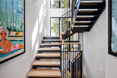 Inspiration for a staircase remodel in Los Angeles
