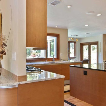 CHERRY WOOD KITCHEN CABINETS