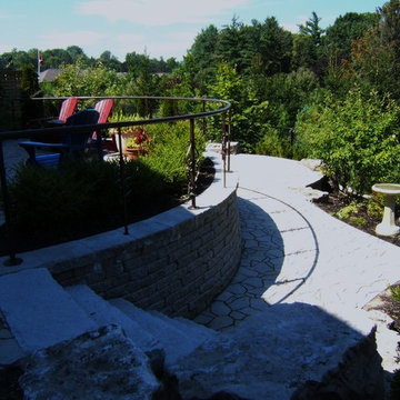 Multi Level Patio in Dundas