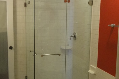 Inspiration for a contemporary bathroom remodel in San Francisco