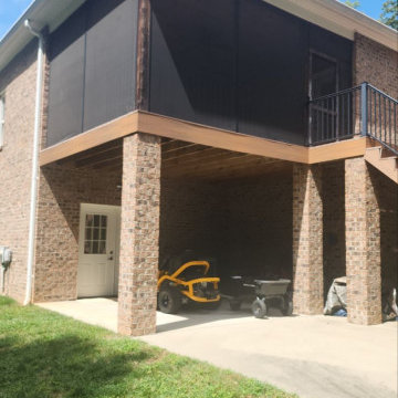 Sunroom Renovation - Original Exterior