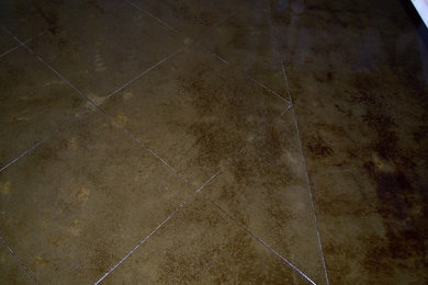 Stained Concrete Interior