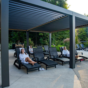 Pergola at Vettä Nordic Swim Spa