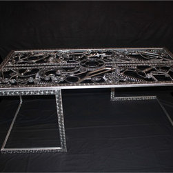 Steampunk office desk - Desks And Hutches