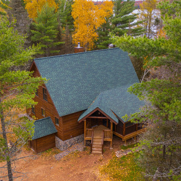 Concrete Log Siding Homes