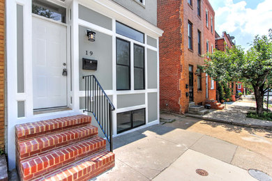 This is an example of a contemporary exterior in Baltimore.