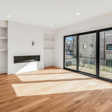 End Unit - Transitional Modern Luxury Rowhome Heritage Place Naperville, IL