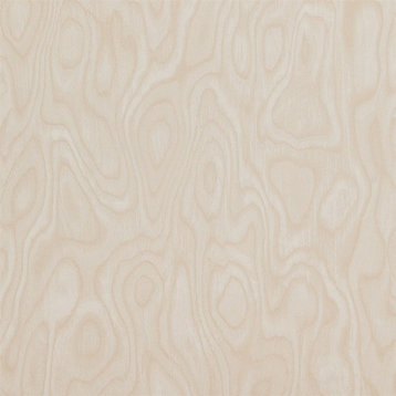 Wood Grain Faded Wallpaper, Beige/Brown, Double Roll