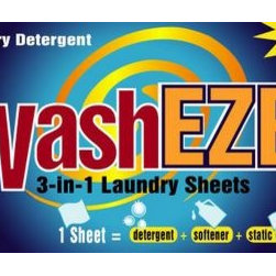 WashEZE Laundry Detergent Sheets - The Perfect Laundry Solution - Laundry Products