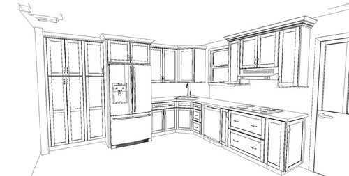 Trend Home 2021: Kitchen Design Layout With Corner Sink : Corner ...