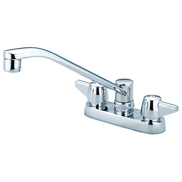 Central Brass 0084-A6 1.5 GPM Deck Mounted Laundry Faucet - Polished Chrome