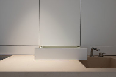Inspiration for a modern home design remodel in Amsterdam