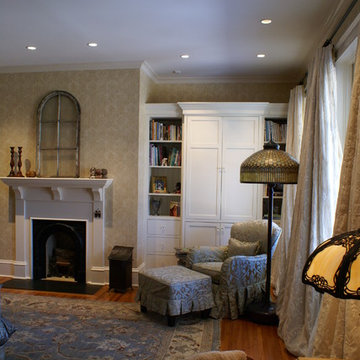 French Country Bedroom in Hunt Country Virginia