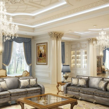 Arabic majlis from Luxury Antonovich Design