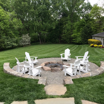 Inviting Backyard Space in Great Falls, Virginia