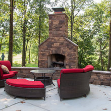 Outdoor Fireplace