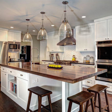 Walnut Kitchen Island