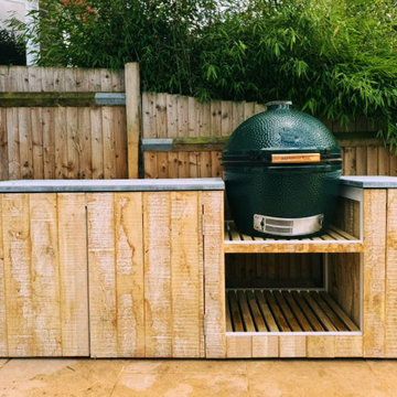 Large City Garden Modern Farmhouse Dulwich, London