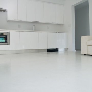 Microtopping and Polished Concrete