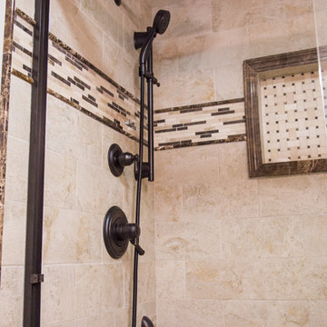Orange Bathroom