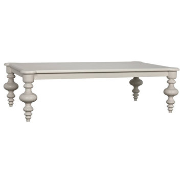Brie Coffee Table, Solid White