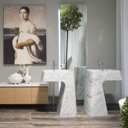 Stone sinks by Antonio Lupi - Bathroom Sinks