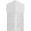 Craftsman Classic Square Non-Tapered Shaker Fretwork Column