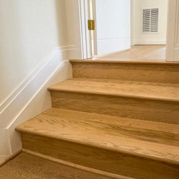 Project #144 | Slightly Curved Transitional Staircase