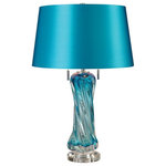 Elk Home - Elk Home D2664 Vergato - Two Light Table Lamp - A concept-current design space demands high qualitVergato Two Light Ta Blue