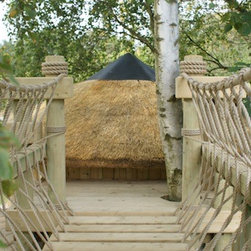 Rope Bridges for treehouses by Treehouse Life - Garden Playhouses