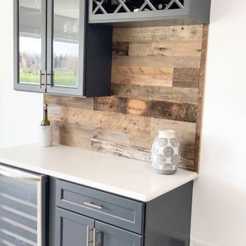 Beautiful Updated Charcoal Kitchen