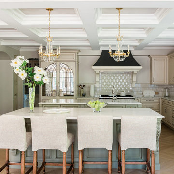 A Modern Take on A French Country Kitchen