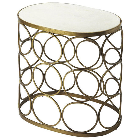 Butler Talulah Oval Marble Accent Table