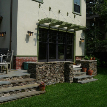 Complete renovation Craftsman home Brookline, MA