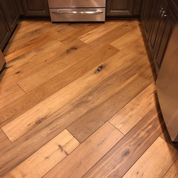 Residence in Scottsdale, Old World Collection Siberian Oak Warm Sand