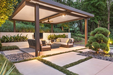 Patio - contemporary patio idea in Atlanta