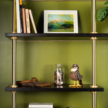 The Tuscan - Customizable Desk & Shelf System