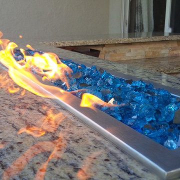 Outdoor Kitchen U Shape